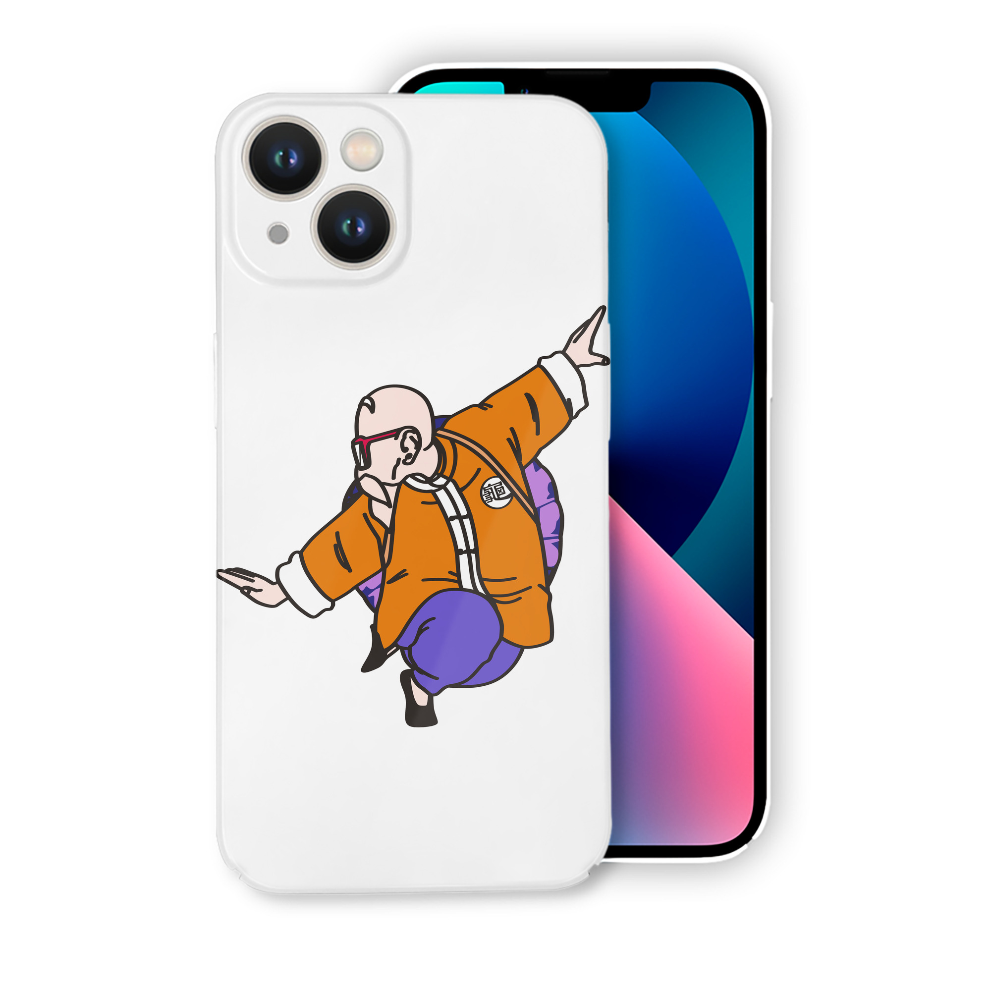 （画像用） ドラゴンボール 亀仙人（かめせんにん） DRAGON BALL Master Roshi Kame Sennin 【iPhone 14シリーズ対応】ハードケース